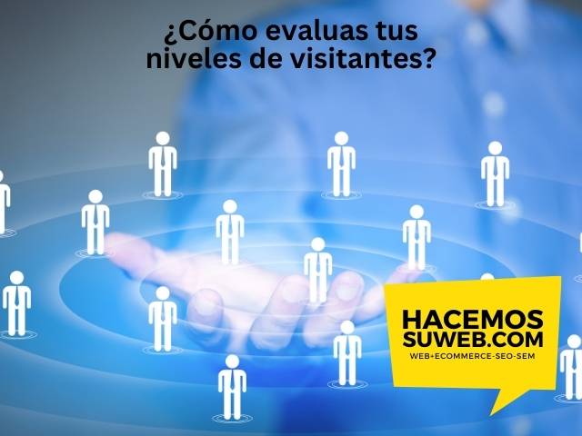 ¿Cómo evaluas los niveles de visitantes y el tipo de visitante de tu sitio web?